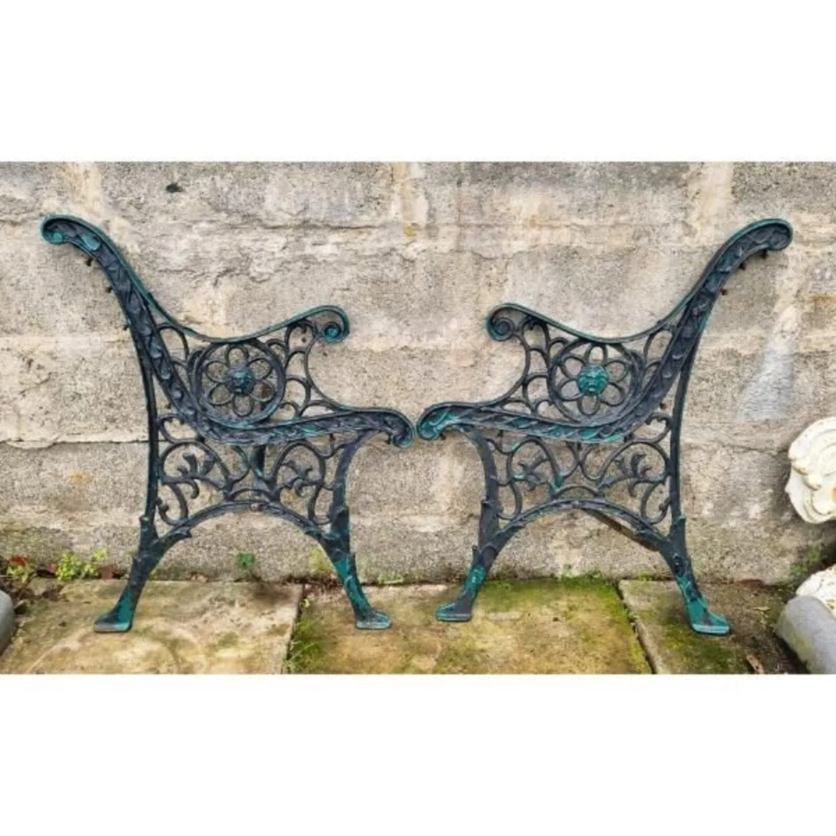 Cast Iron Bench Ends KAS1104 - Image 2