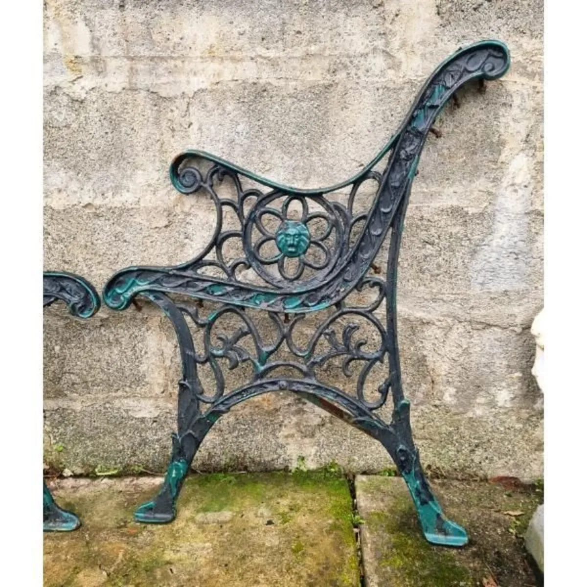 Cast Iron Bench Ends KAS1104 - Image 3