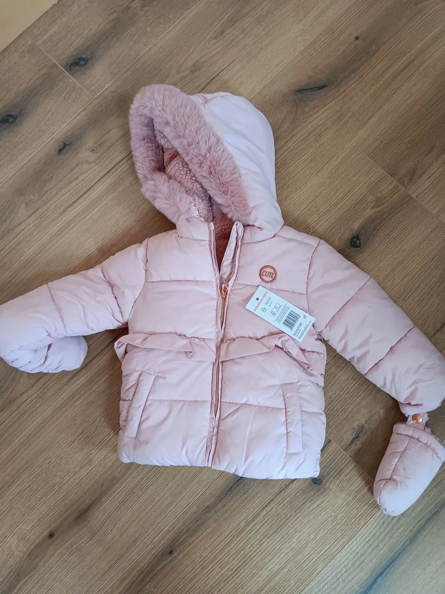 9 - 12 months girls coat