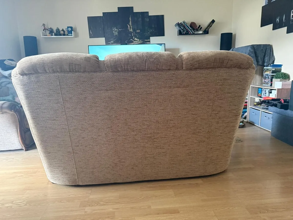 1three seater couch and 1armchair - Image 1