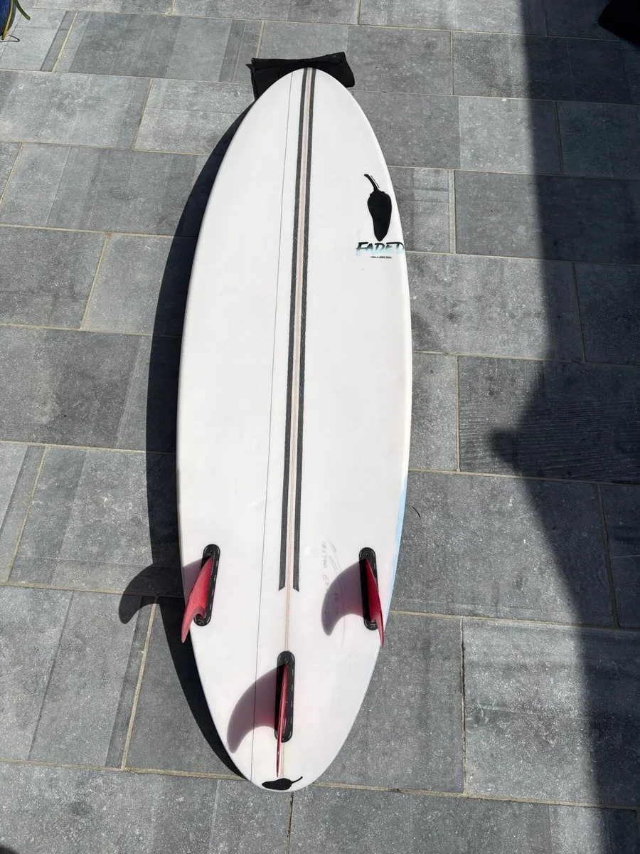 Chilli Faded Surfboard - Image 2