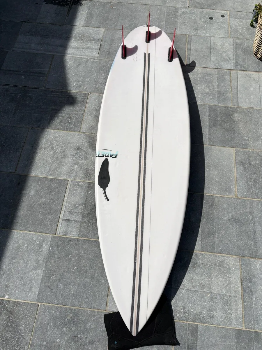 Chilli Faded Surfboard - Image 3