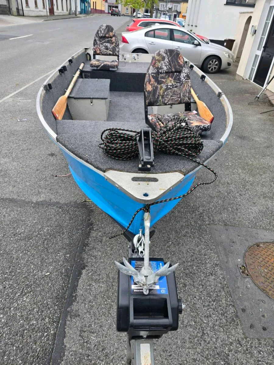 15ft aluminium boat - Image 1