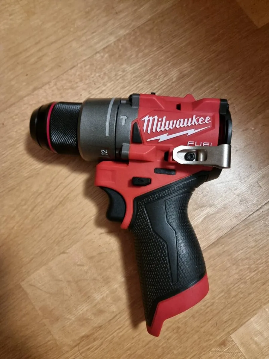 Milwaukee M12FPD Fuel Combi Drill Body - Image 1