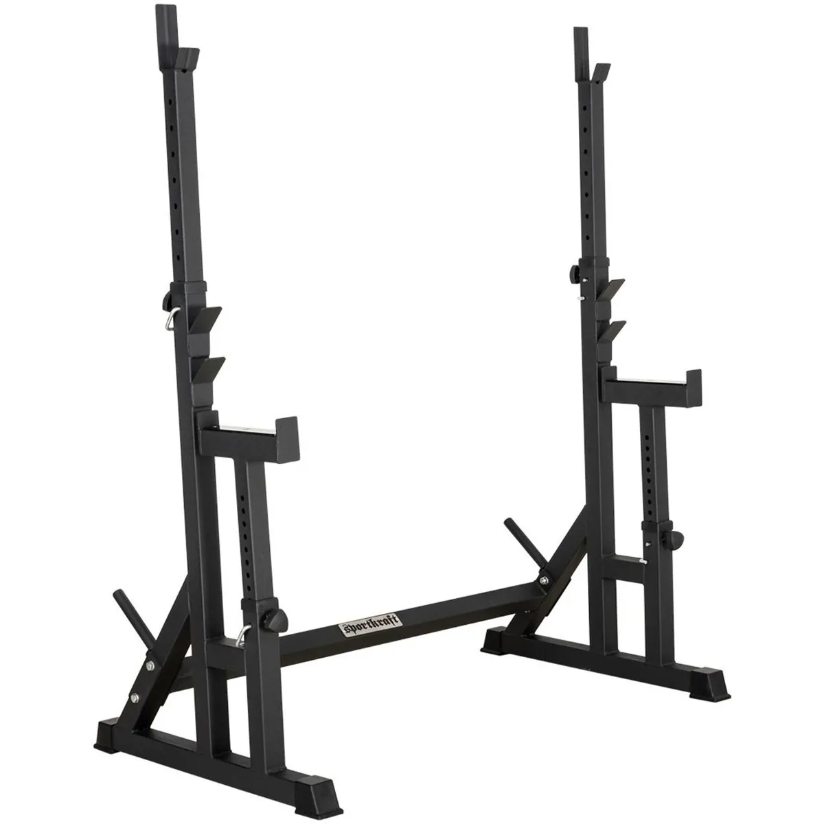 Adjustable Squat & Press Rack with Spotter Arms - Image 1