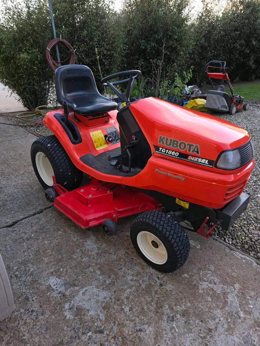 Kubota tg1860 Diesel lawnmower - Image 1