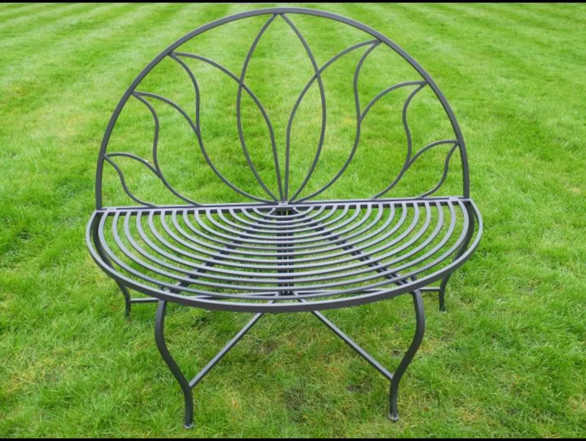 Levi Bench – Dark Grey-D9799 - Image 1