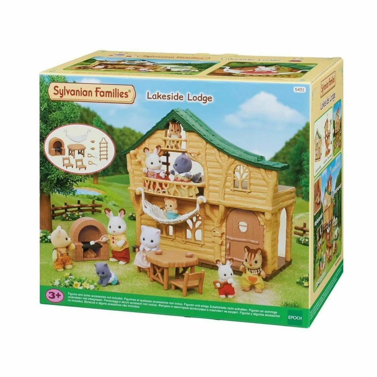 NEW - Sylvanian Families Lakeside Lodge - Image 1