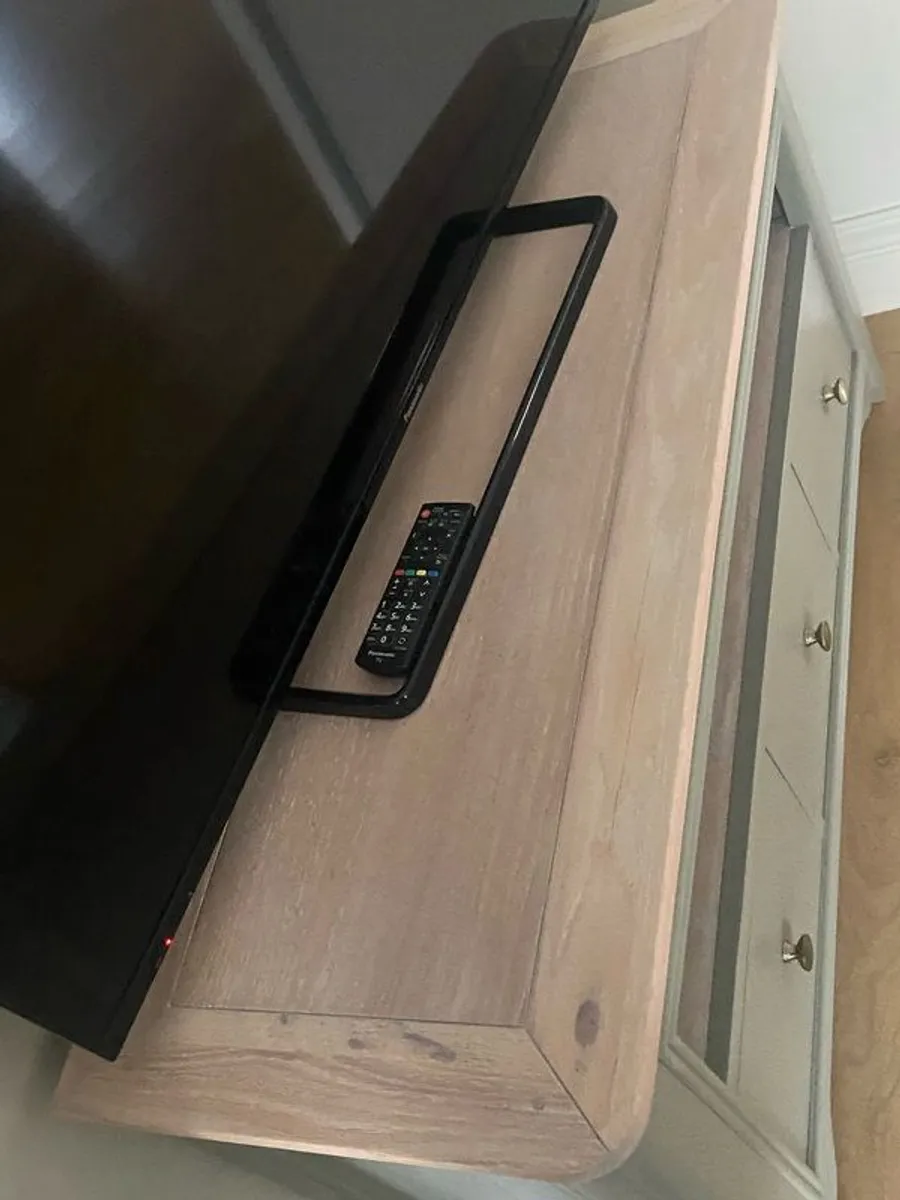 solid oak tv unit - Image 4