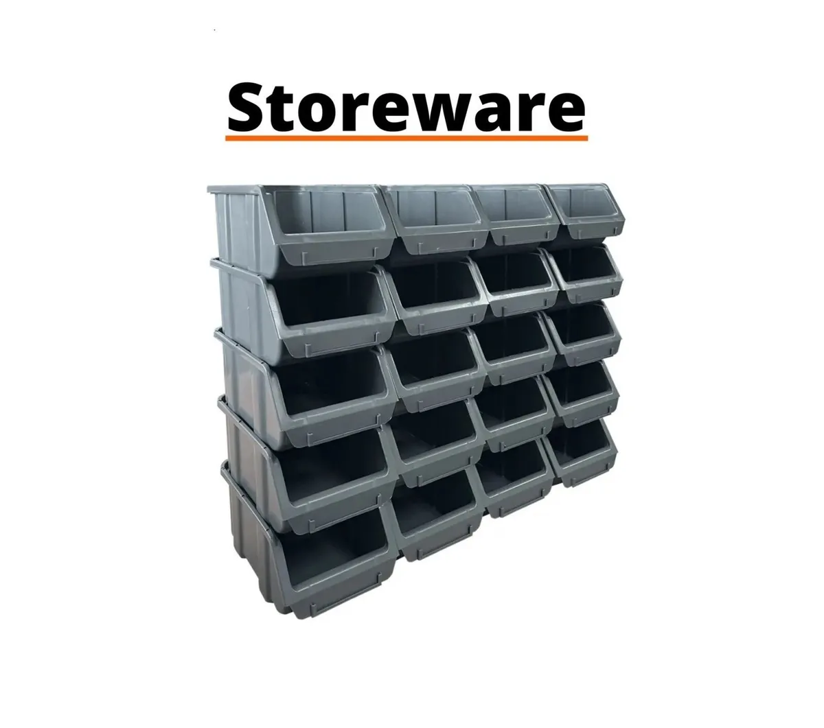 Parts Bin Stackable Storage Boxes - Image 1