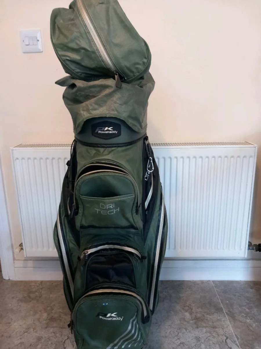 Powakaddy waterproof golf bag. - Image 1