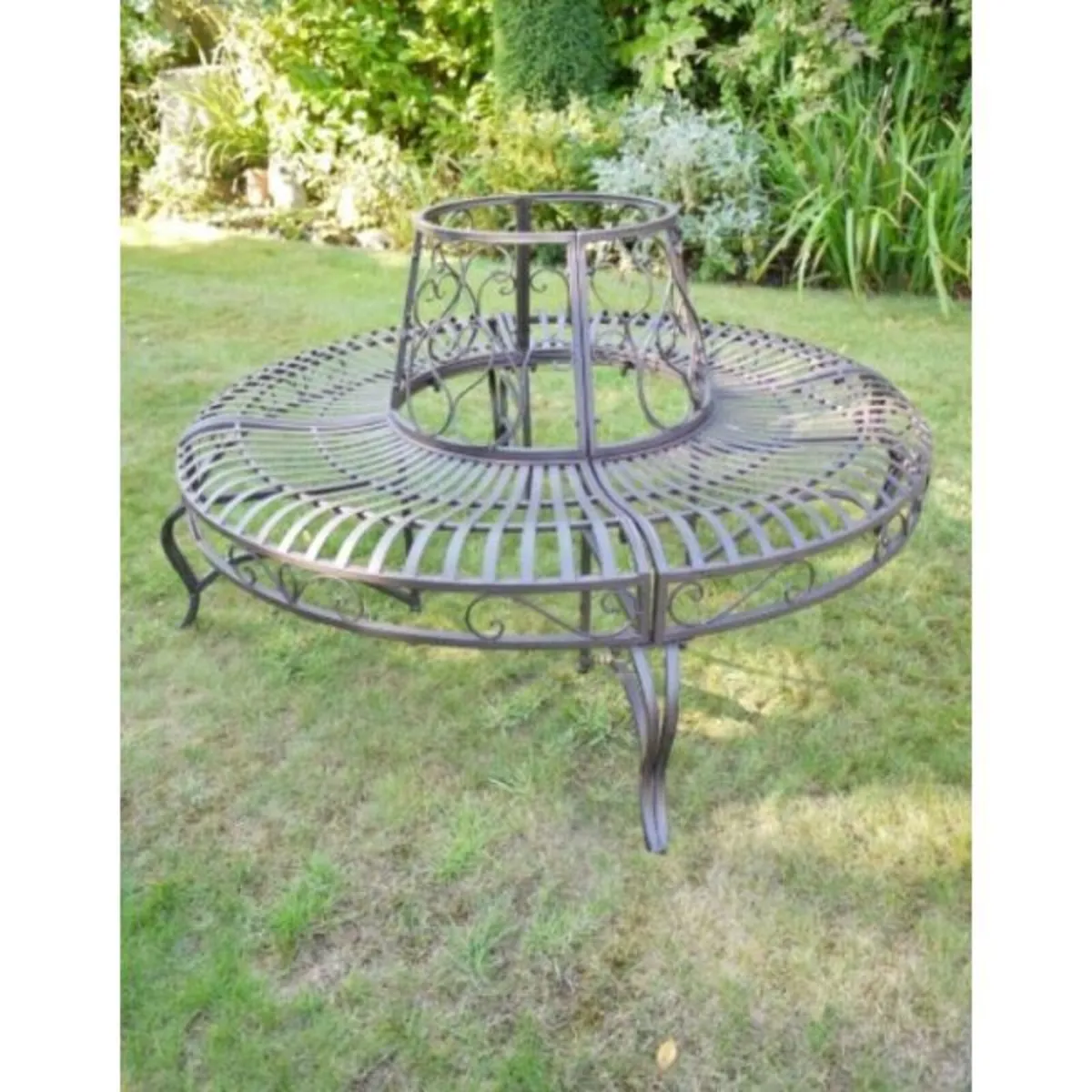 Tree Bench – Grey – D5672 - Image 1