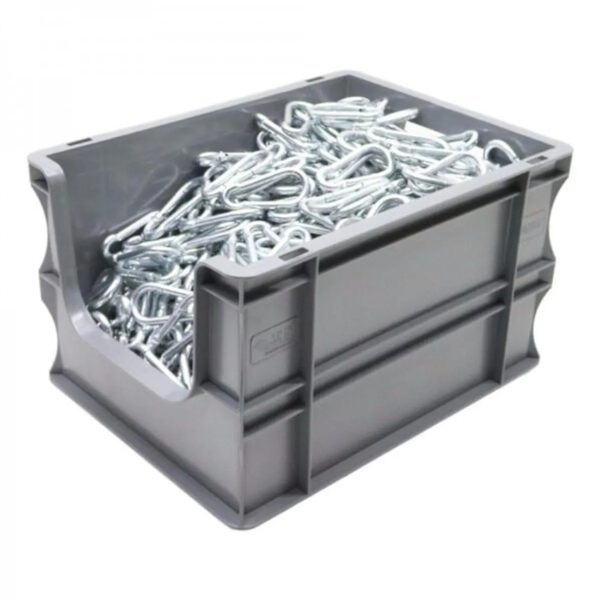 Plastic Storage Boxes With Open Fronts - Image 1