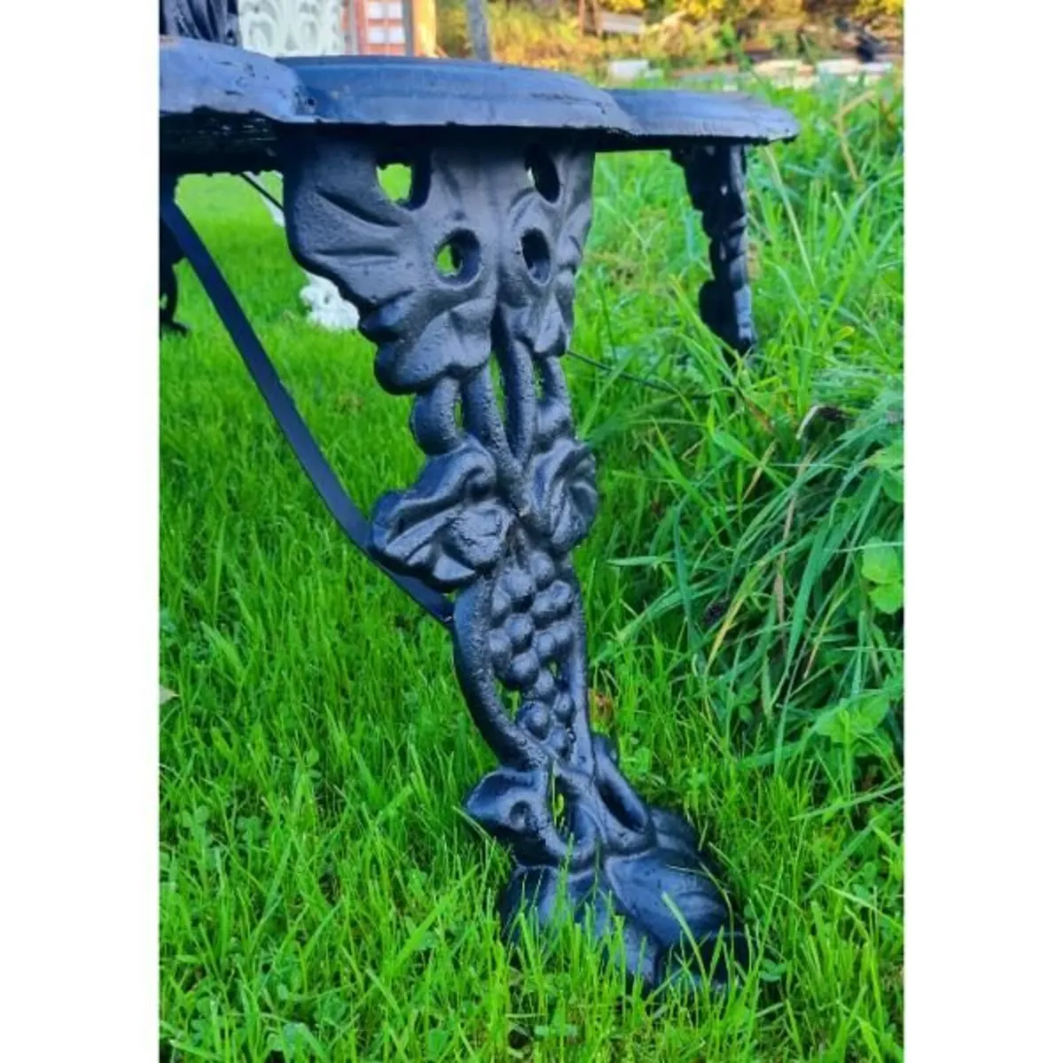 Tree Bench Cast Iron Black CH-R-717-B - Image 2