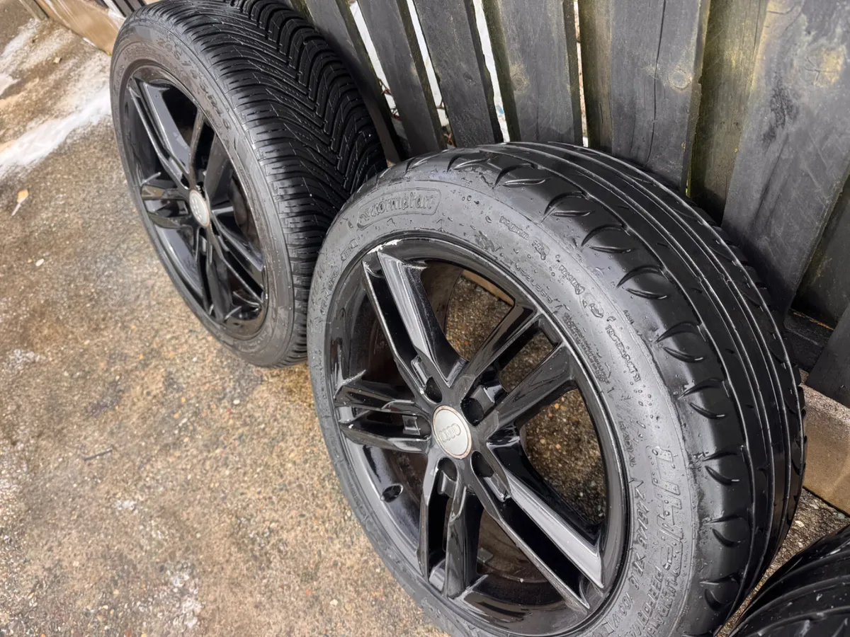 Selection of Audi alloy wheels A3 A4 A5 A6 Q5 - Image 3