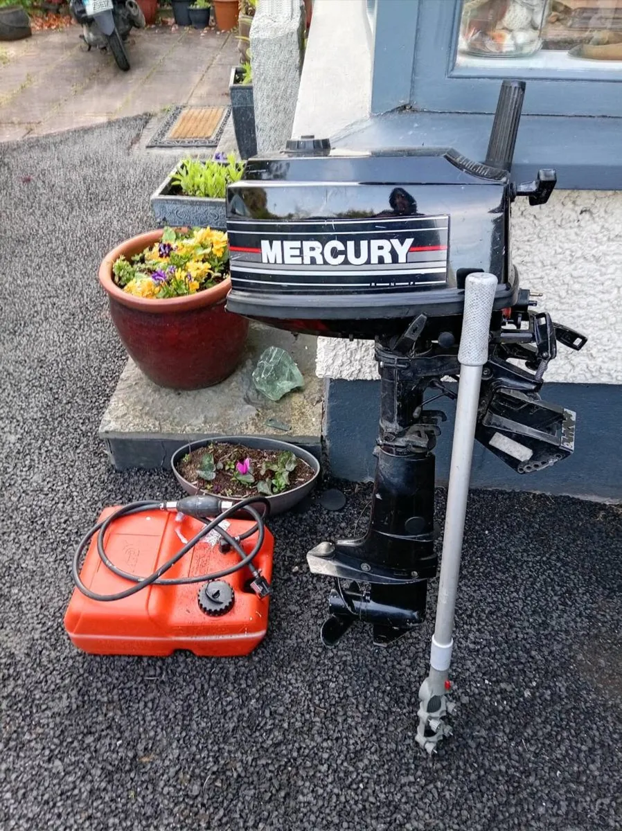 Mercury 5 HP out board - Image 1