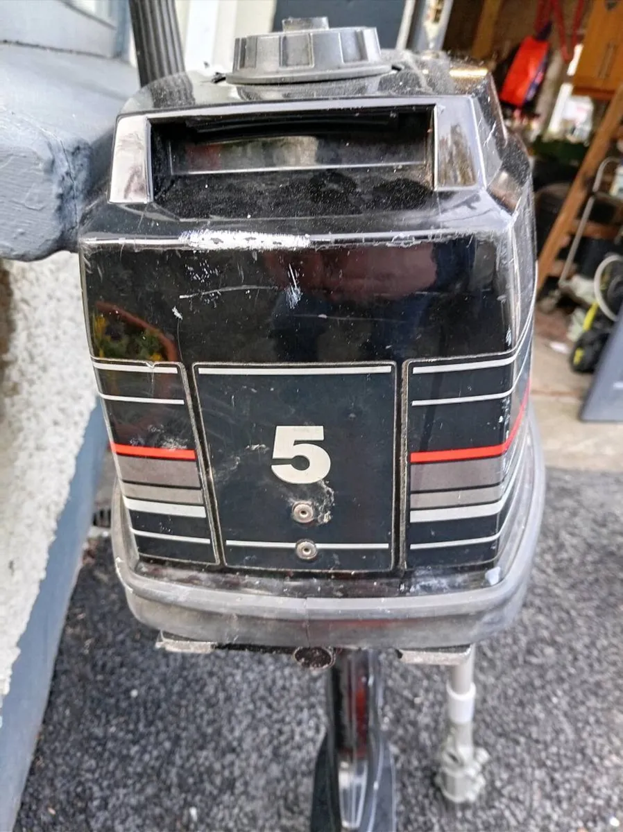 Mercury 5 HP out board - Image 3