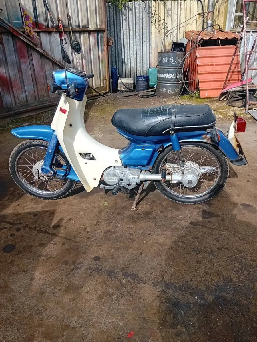 1992 Yamaha 79cc motorbike - Image 2