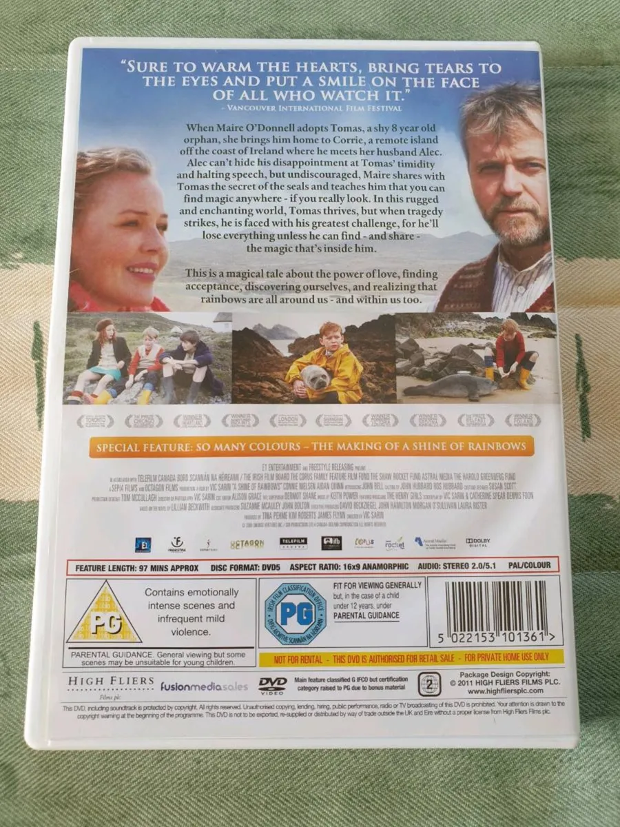 A Shine of Rainbows DVD 2011 Connie Nielsen - Image 2