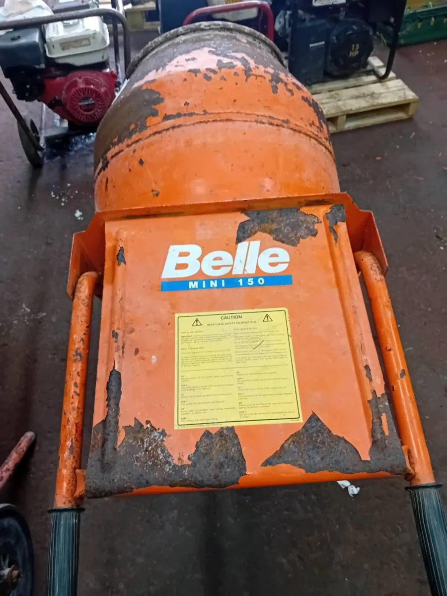 Bell Petrol Cement Mixer - Image 1