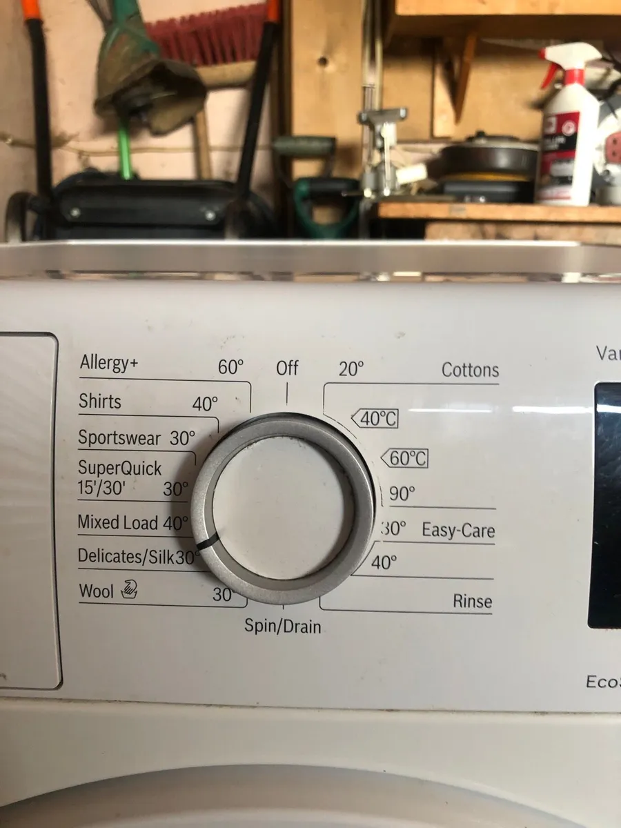 Bosch 9kg 1400 spin washing machine - Image 2