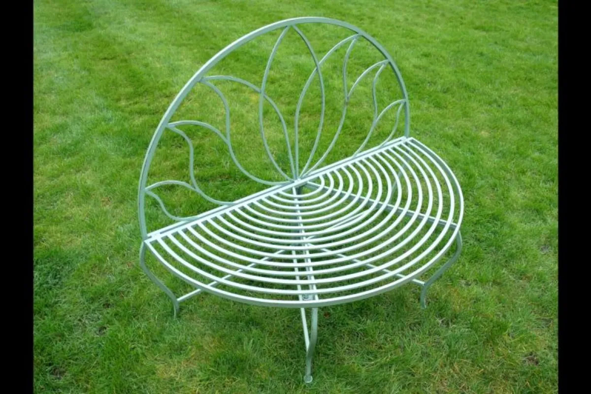 Levi Bench – Green-D9797 - Image 1