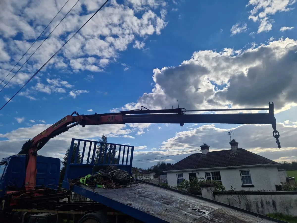 2009 DAF LF tilt and slide crane - Image 3