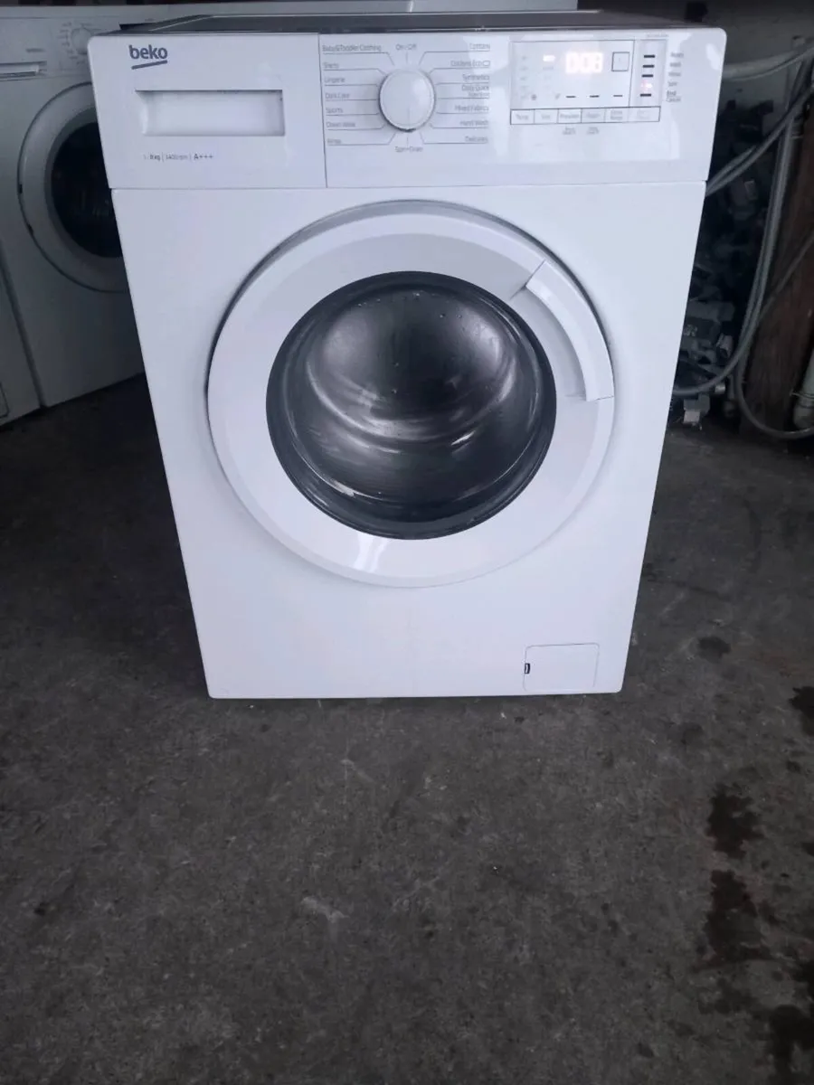 Beko 9kg washing machine 1400 spin - Image 1
