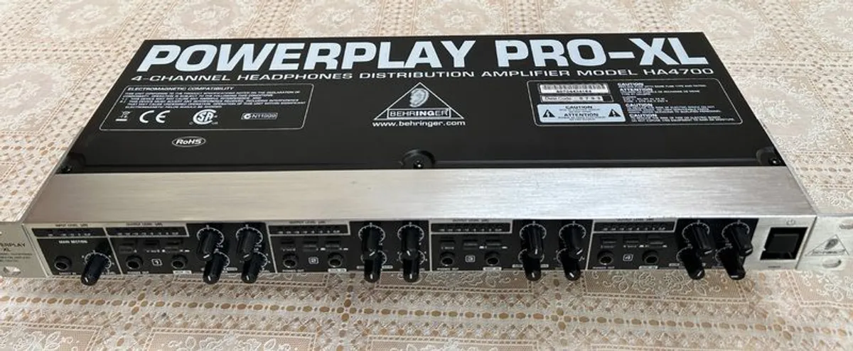 Headphone Amp 4 Channel - Image 1
