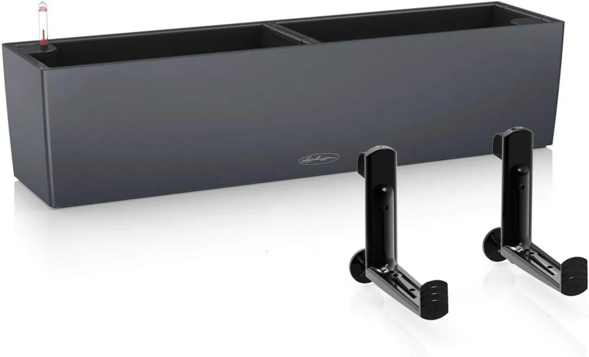 Self Watering Pot BALCONERA Color 80 Slate - Image 1