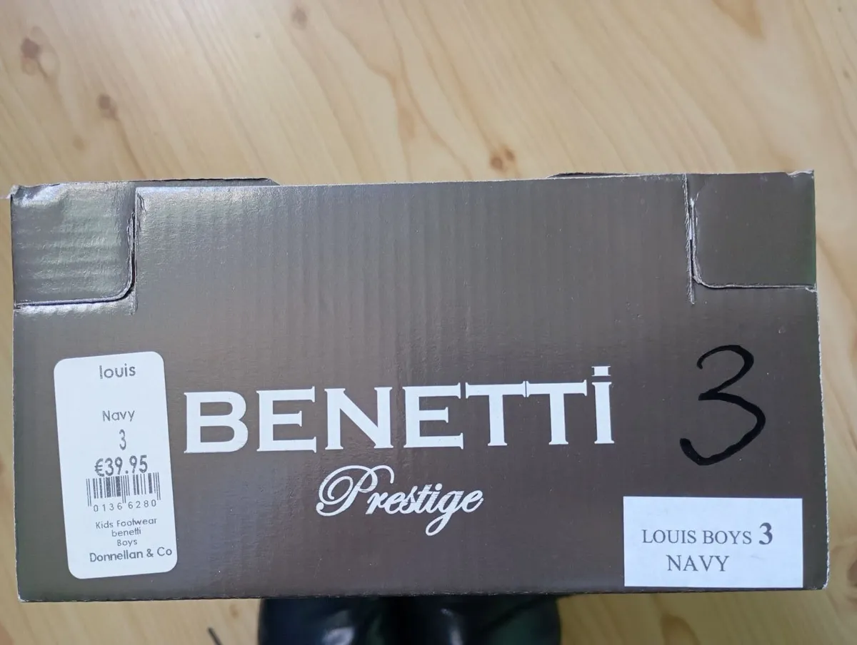 Boys Navy Shoes - Image 2