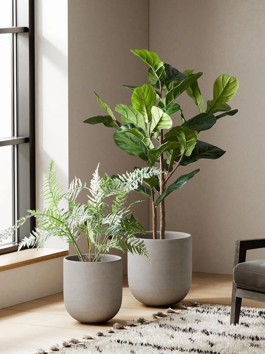 30 cm Pots for Plants Ceramic Large Planters - Image 2