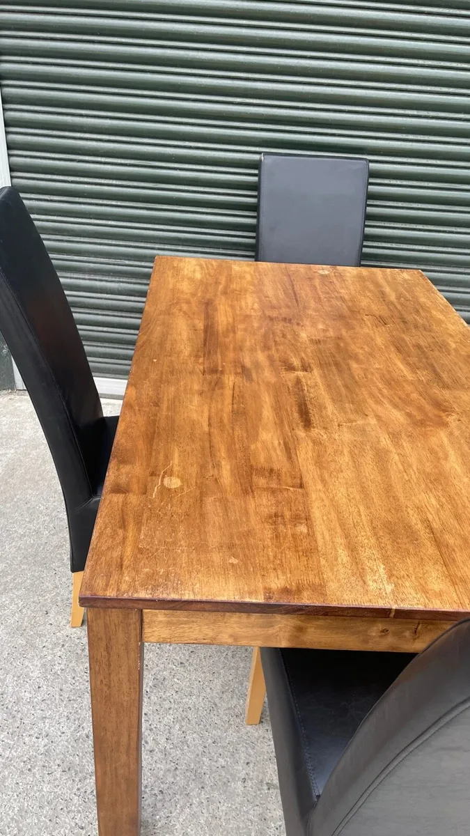 Dinning table + Chairs - Image 3