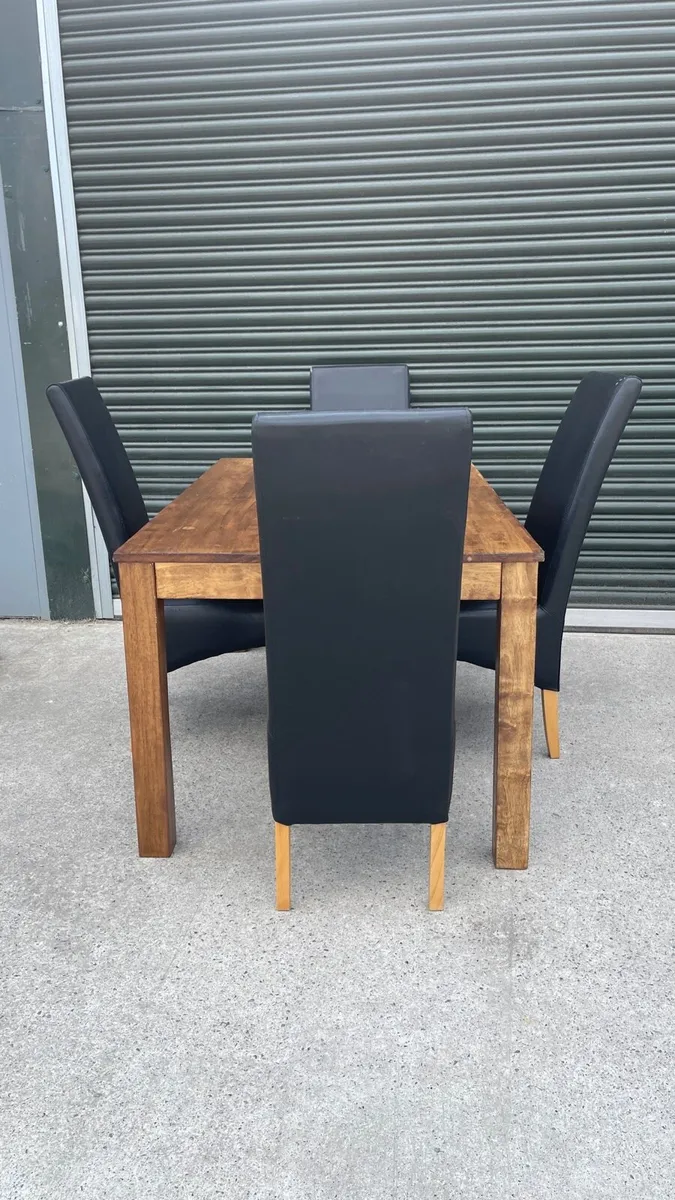 Dinning table + Chairs - Image 2