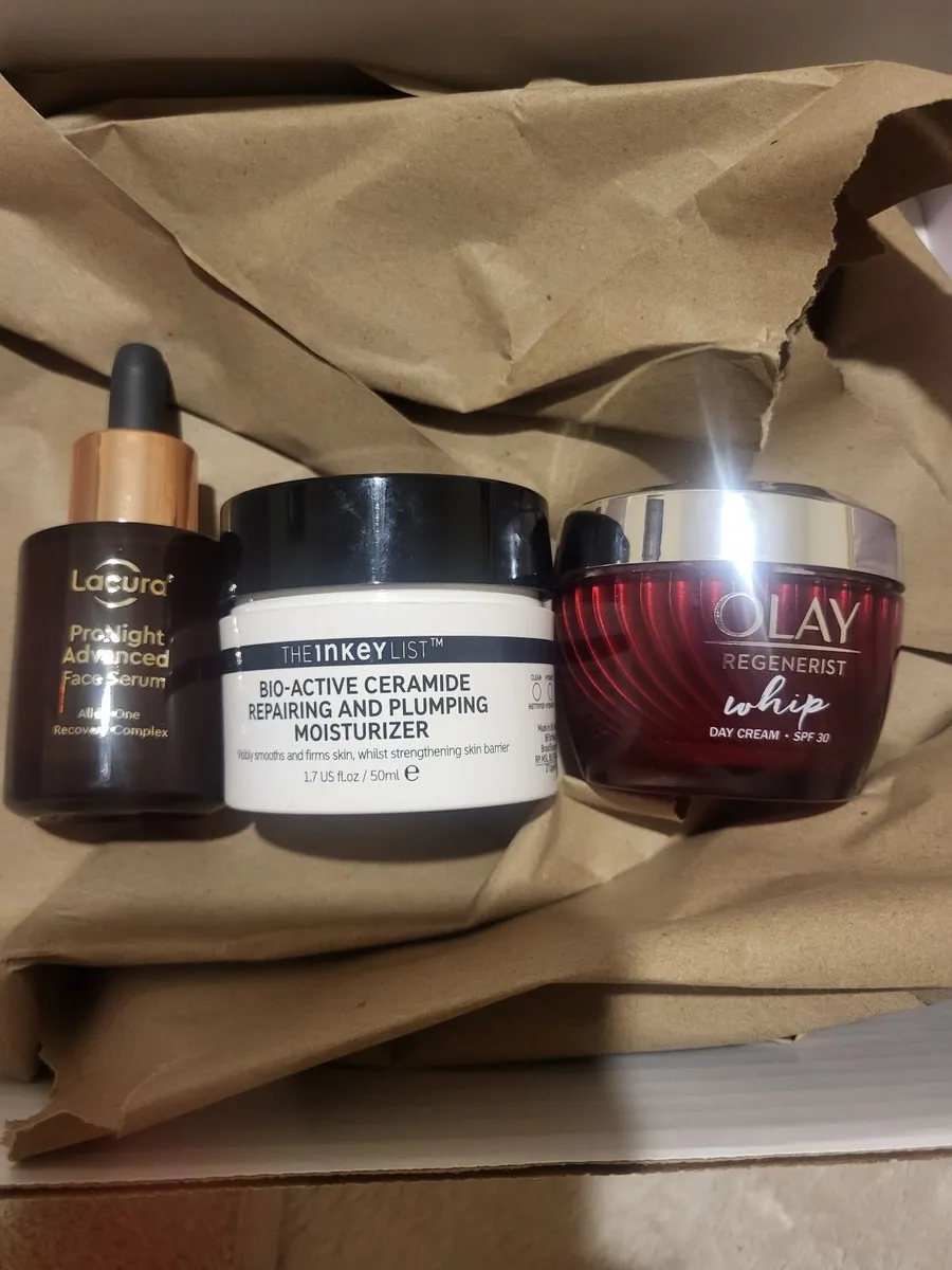 Skincare x 3 products - Image 1