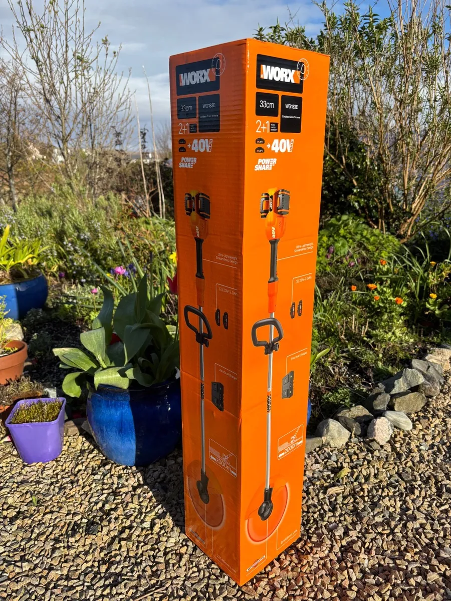 Worx cordless strimmer - Image 1