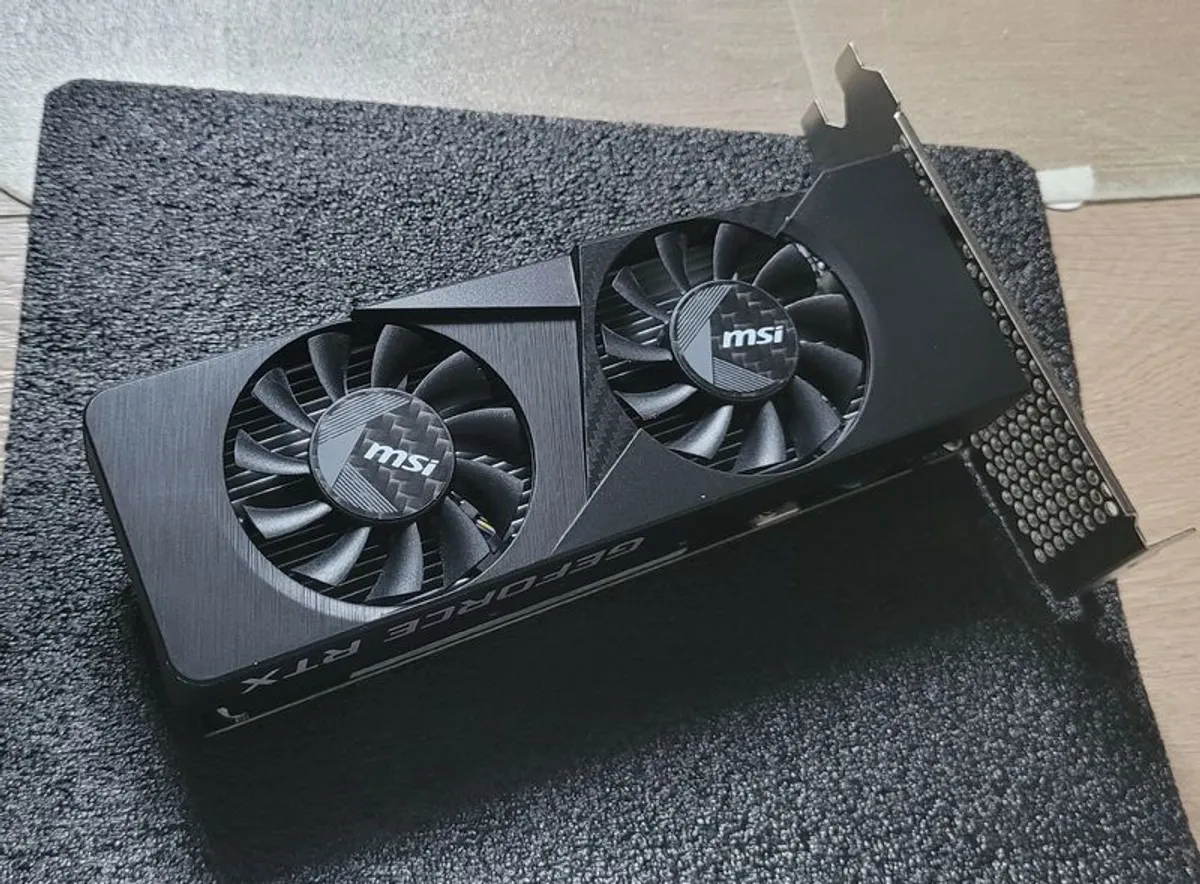 MSI RTX 3050 Low Profile (low profile bracket included) - Image 2
