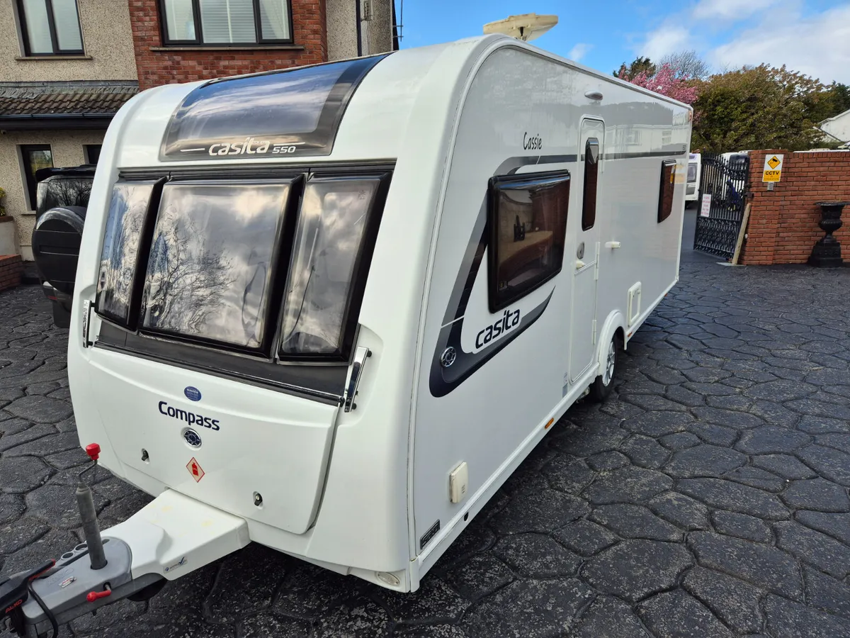 Rear Island Bed  Compass  Casita  550 - Image 1