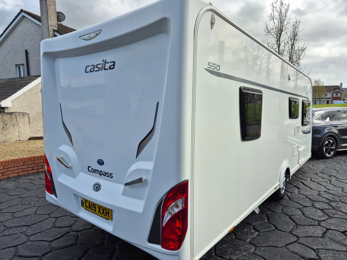 Rear Island Bed  Compass  Casita  550 - Image 3