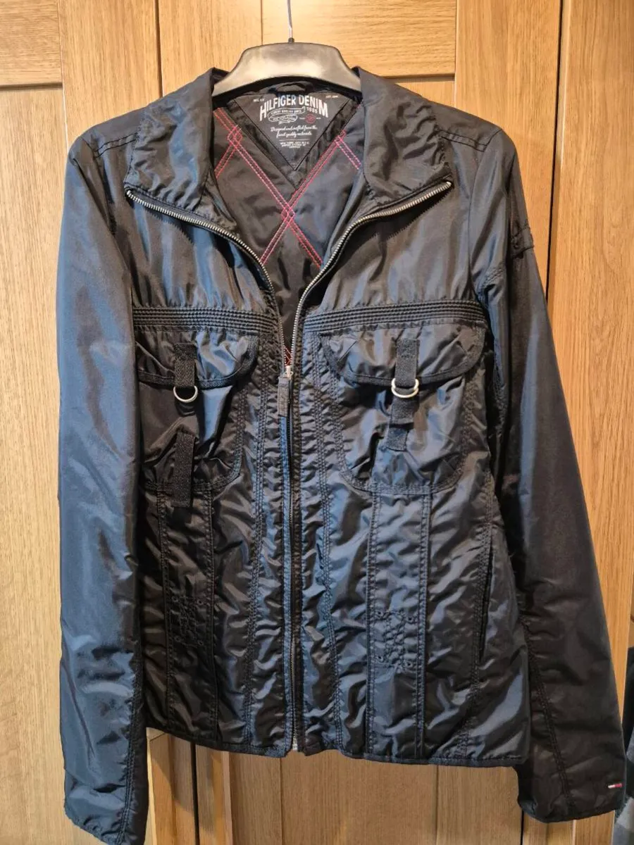 Tommy Hilfiger black jacket, size 12 - Image 1