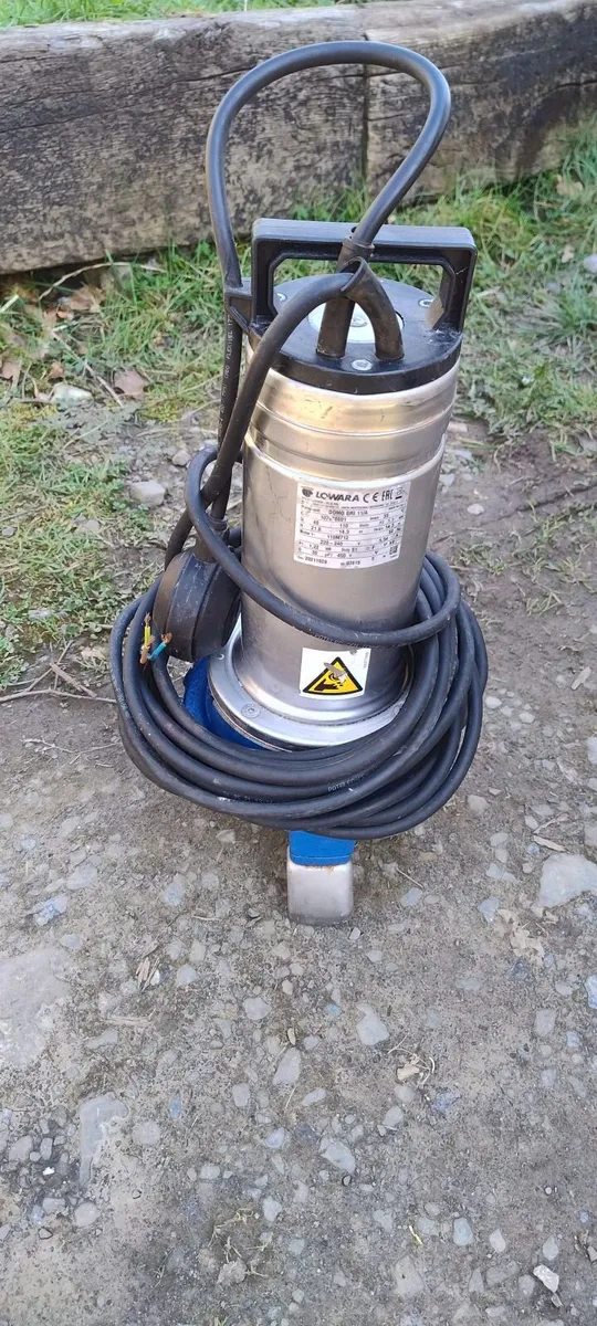 Lowara domo grinder sewage pump - Image 2