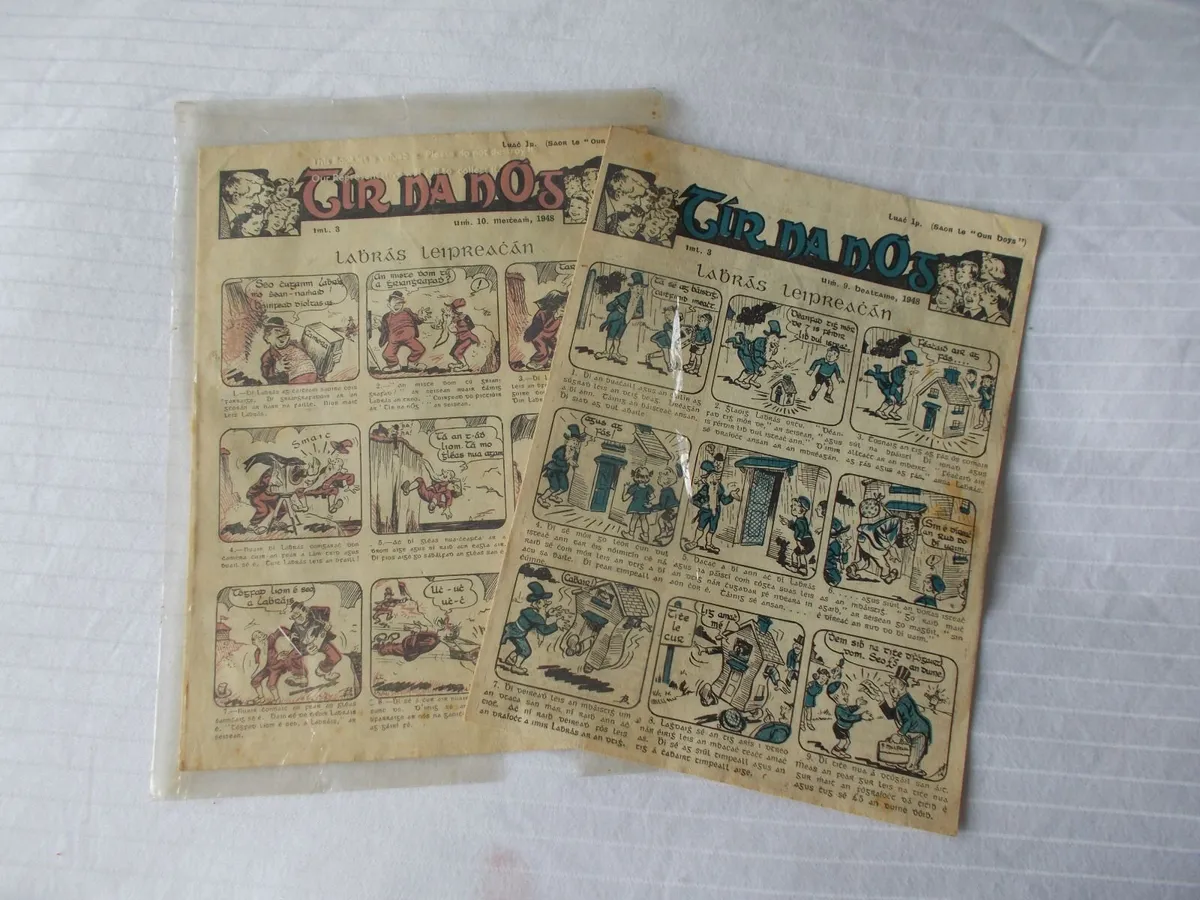 Two Irish Language Comics 1948 - Image 1