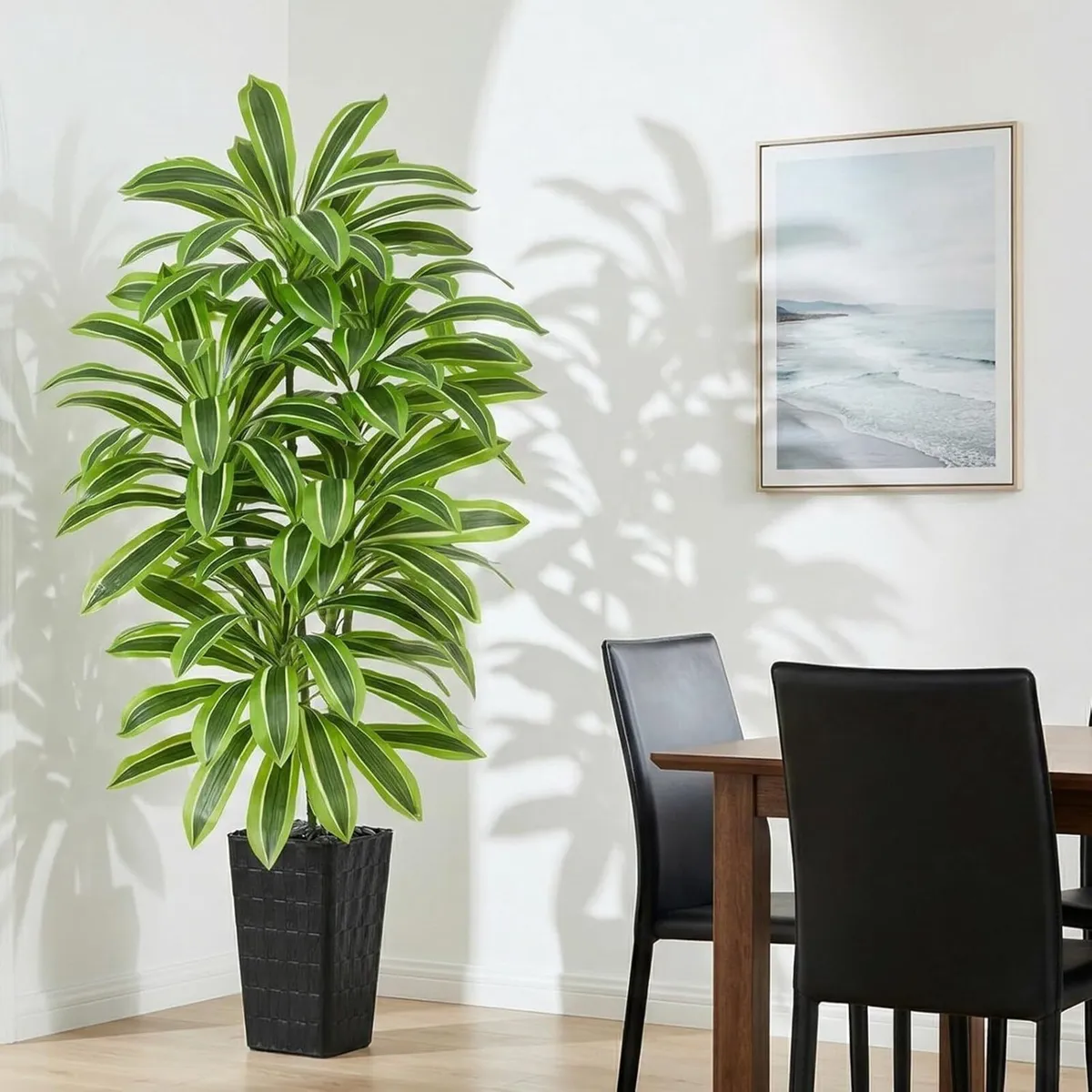5FT Artificial Dracaena Plant Large Plants with - Image 2