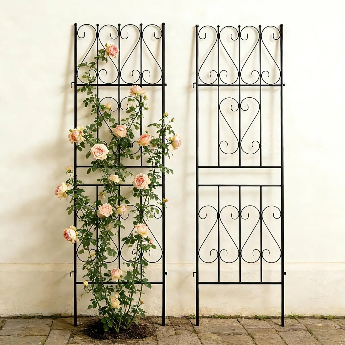 2 Pack Garden Trellis for Climbing Plants Outdoor - Image 1