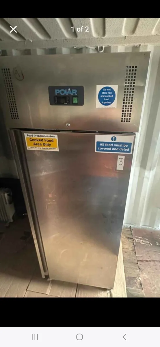 Industrial fridge