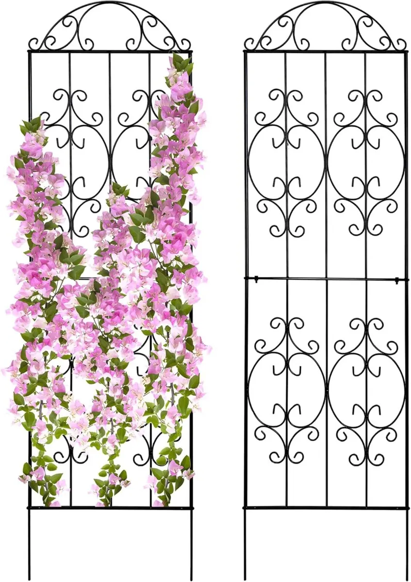 Garden Trellis 2 Pack 203 cm.H x 56 cm.W Heavy-Dut - Image 1