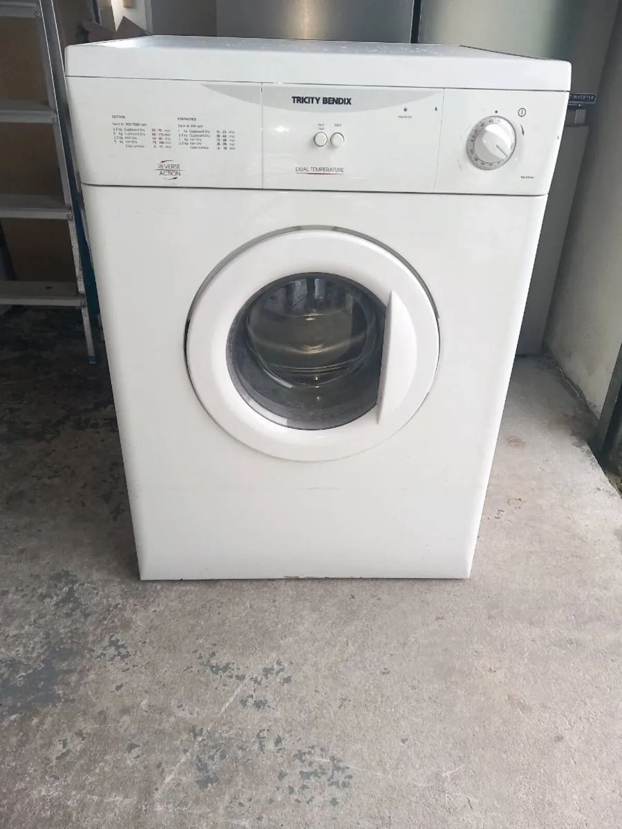 Zanussi Tricity Bendix vent dryer - Image 1