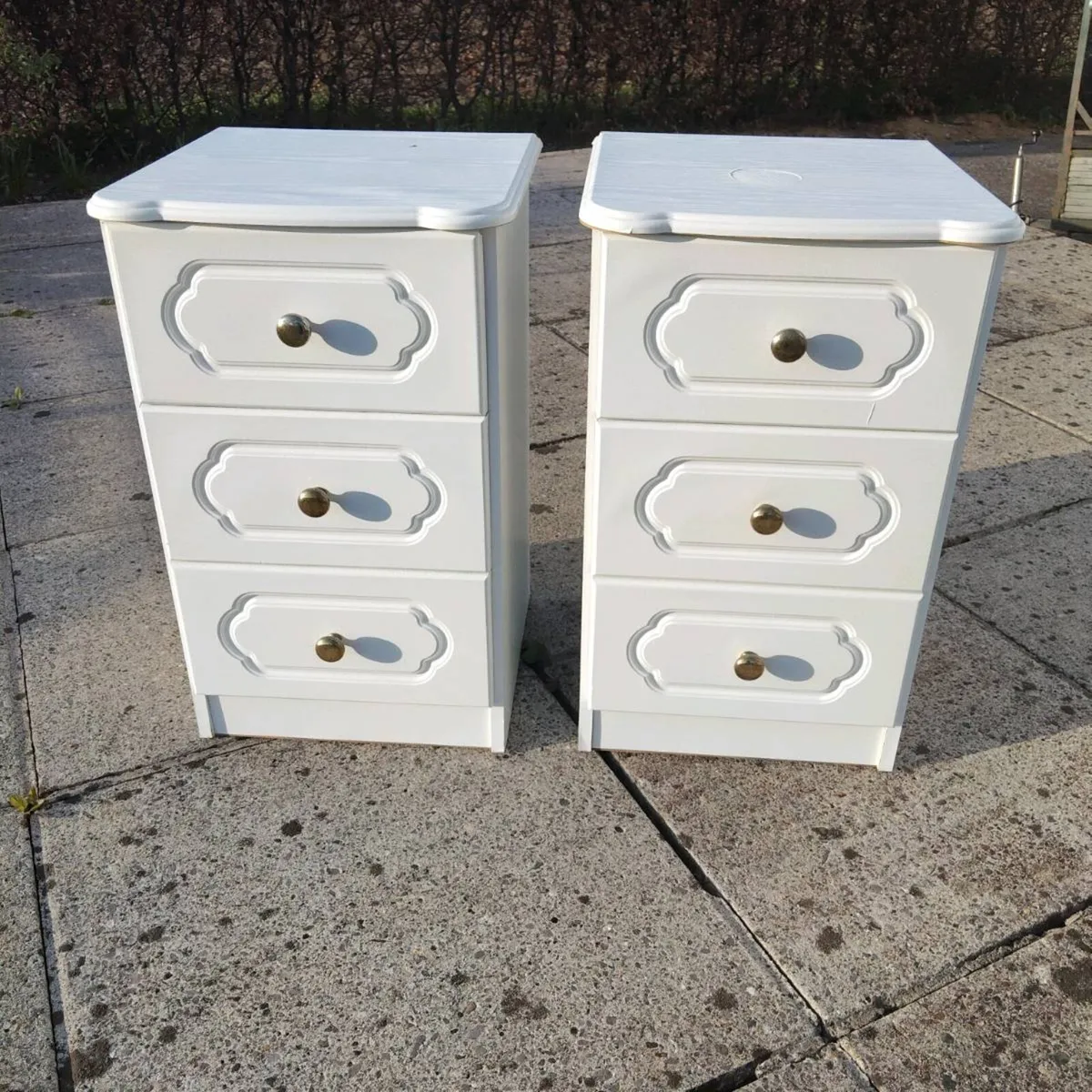 Pair of Bedside Lockers - Image 1