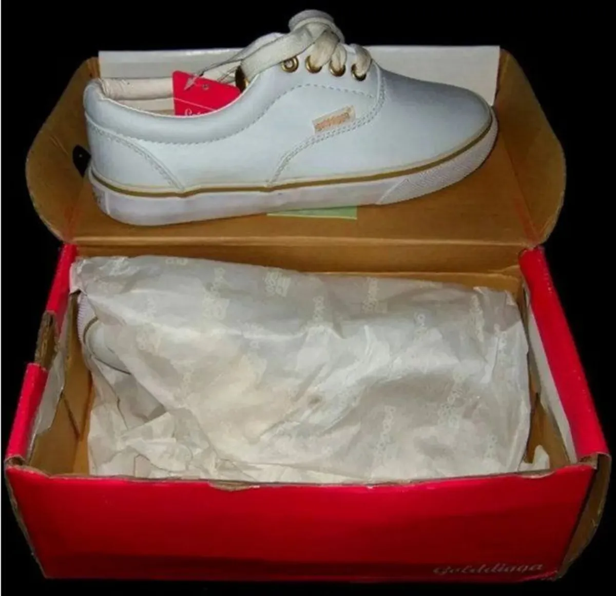 Vintage BNIB 'Golddigga' Shoes Size 2 Big Kids - Image 4