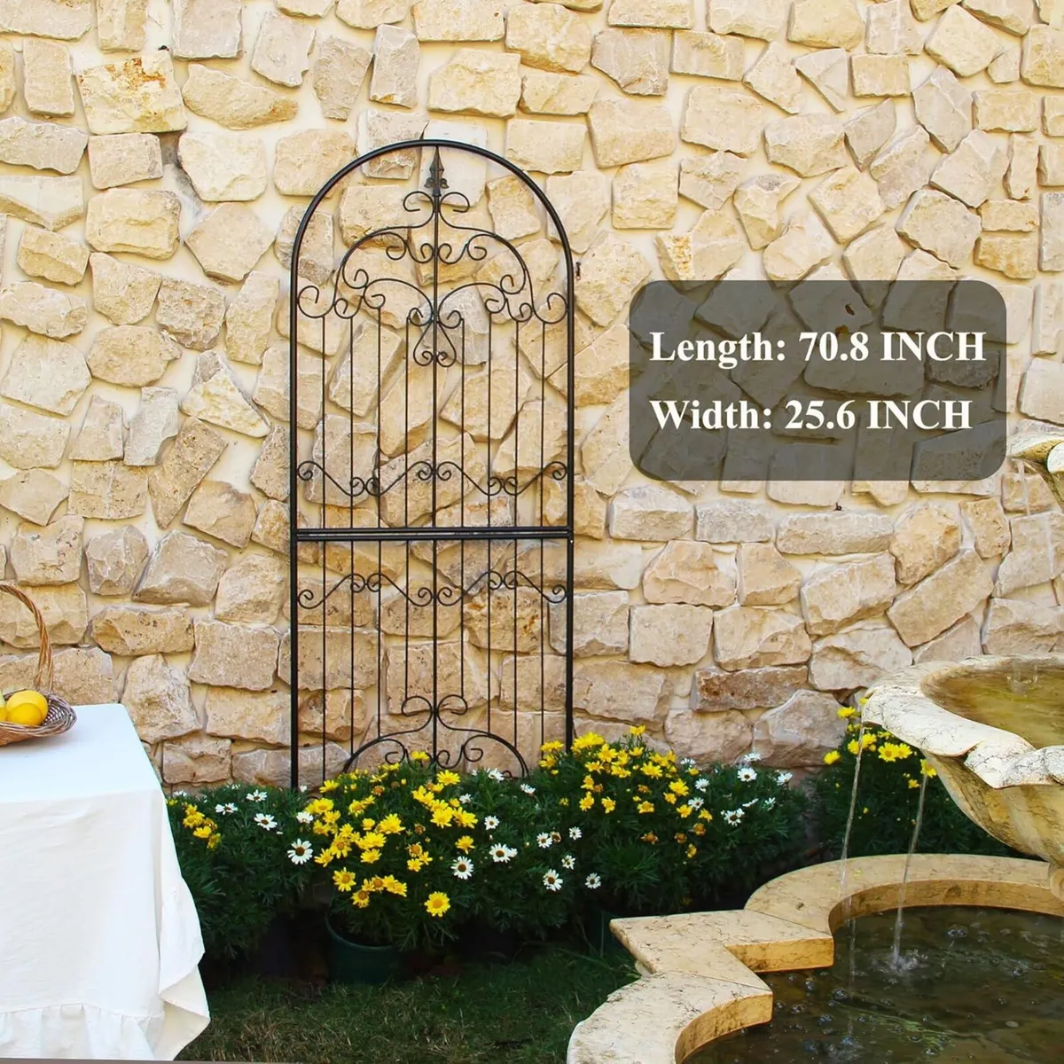 1 Pack Trellis for Climbing Plants 70.8 H x - Image 3